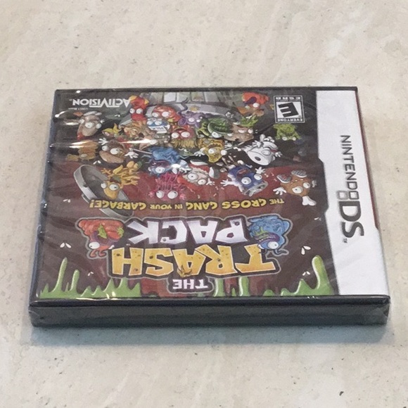 The Trash Pack Nintendo DS Game The Gross Gang In Your Garbage New Sealed - Picture 5 of 14